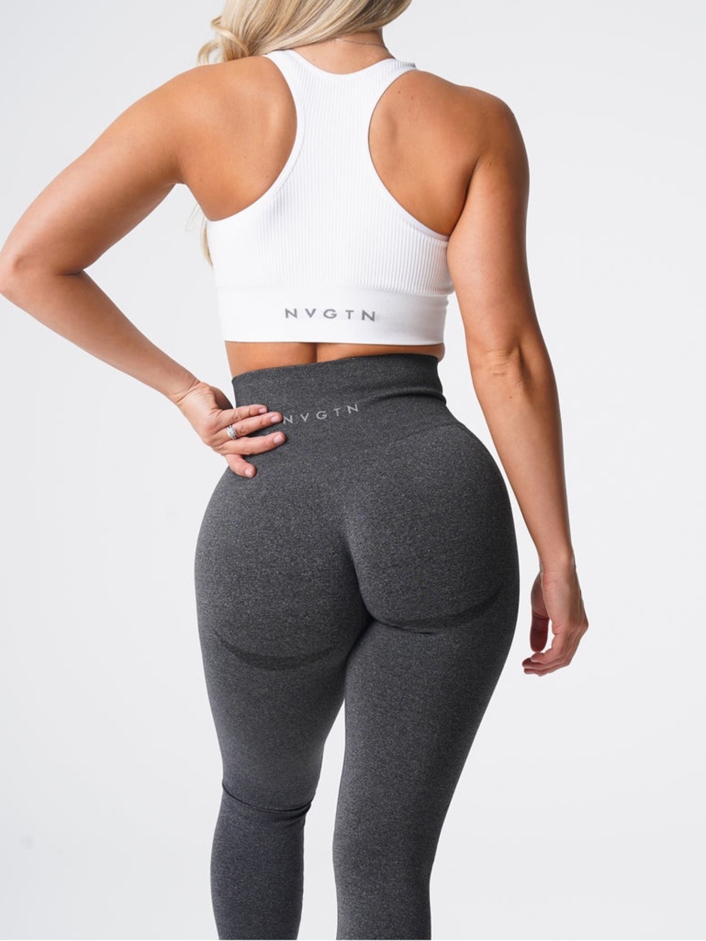 NVGTN Contour Seamless Leggings – Charcoal Gray